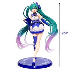 Hot Kawaii Hatsune Miku Anime Action Figure PVC Collection Model Doll Birthday