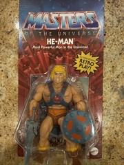 Masters Of The Universe HE-MAN Retro Play 2026 Mattel HDY16, New In Box