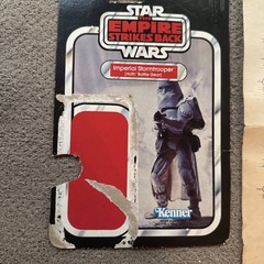 Vintage Star Wars Cardbacks & More. Kenner Production Blueprint Of Mil Falcon