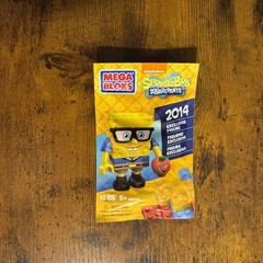 Spongebob Squarepants Mega Bloks Figures New York Comic Con Exclusive 2014 NYCC
