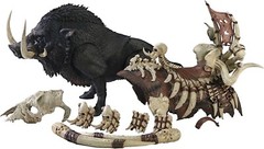Battle Boar Bone Stabber Black 7.9in 1/12 Scale Action Posable Figure D20studio
