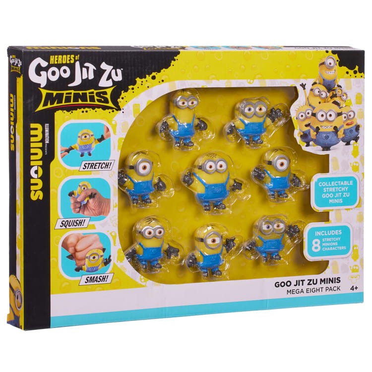 Heroes of Goo Jit Zu MINIONS Minis 8 Pack