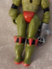 Herc Armstrong Vintage Inhumanoids Action Figure 1986 Hasbro 1980s No Hook