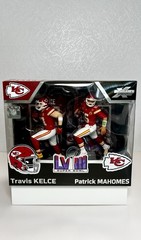2024 McFarlane Travis Kelce Patrick Mahomes Dual Pack Super Bowl LVIII Las Vegas