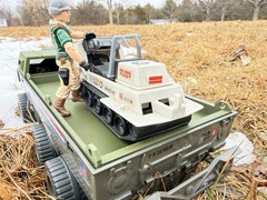 GI JOE APC top Replacement Cab And Flatbed 3D Printed Modification ARAH