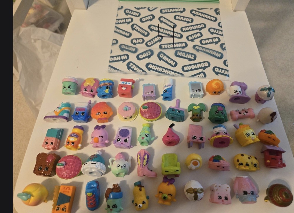 Shopkins Random Figures – Mixed Seasons Lot Of 50 (bag 4)