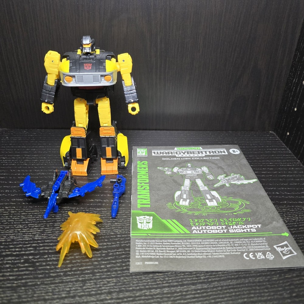 Transformers Kingdom Golden Disk Collection Jackpot And Sights