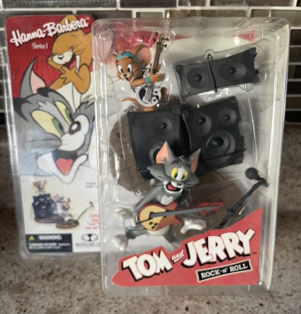 McFarlane Toys Hanna-Barbera Tom & Jerry Rock N Roll Series 1 2006 Action Figure