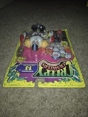 CREEPY CRAWLERS T3 HTF-NISP Goop Mandos CARDED FIGURE+MOLD 1994 Toy Max