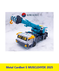 Metal Cardbot S Season2 MUSCLEHYDE Transformer Robot Muscle Hyde Action Figure
