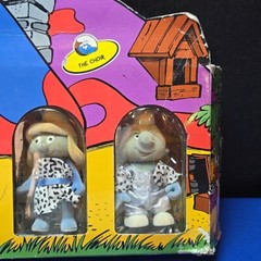 NIB 1988 The World of Smurfs The Choir Fully Jointed Flocked Vinyl Peyo