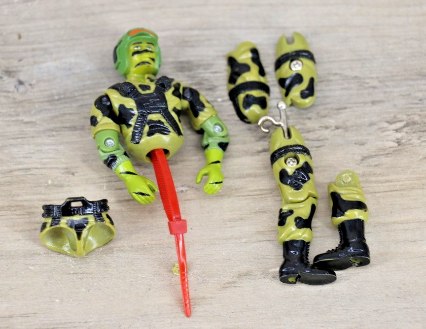GI Joe Hit & Run 1988 Vintage ARAH Action Figure Parts Repair Hasbro