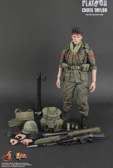 Hottoys Ht 1/6 Mms135 Platoon Chris Taylor Action Figure New Toys In Stock
