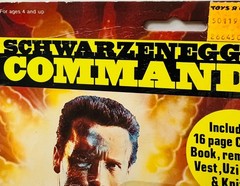 Vintage 1985 Diamond Toymakers Arnold Schwarzenegger Commando Matrix nice sealed