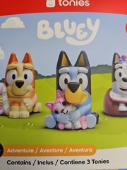 Tonies Bluey Tonie Figurine – 3 pack Set BRAND NEW IN BOX