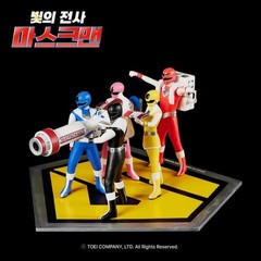 TOEI Maskman Shot Bomber Light Lamp Figure Sealed Korea Tokusatsu