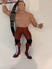 Vintage LJN WWF Superstars 1986 British Bulldogs w/ Bio Card!