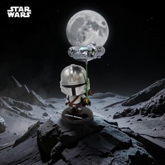 Star Wars Balloon Series Cosbi Bobble Head | The Mandalorian #52