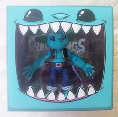 Captain TEEL Plunderlings Lone Coconut teal Goblin figure Hatchling Walloping