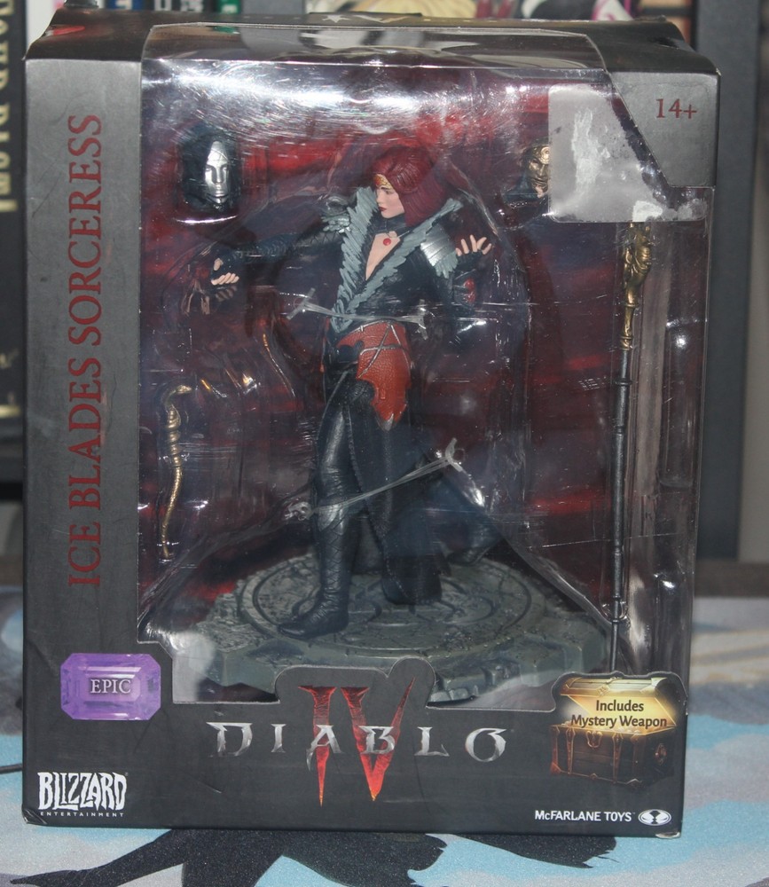 Diablo IV Ice Blades Sorceress 7″ Static Figure Epic Wave 1 Sealed Mcfarlane