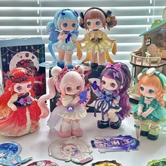 genuine Ziyuli v5 Dazzling Gem Series pvc Blind Box Cute Ziyuli Action Figure