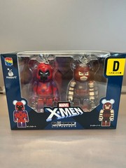 MARVEL X-MEN BEARBRICK Happy Kuji A-E 5 Box Set Japan Exclusive