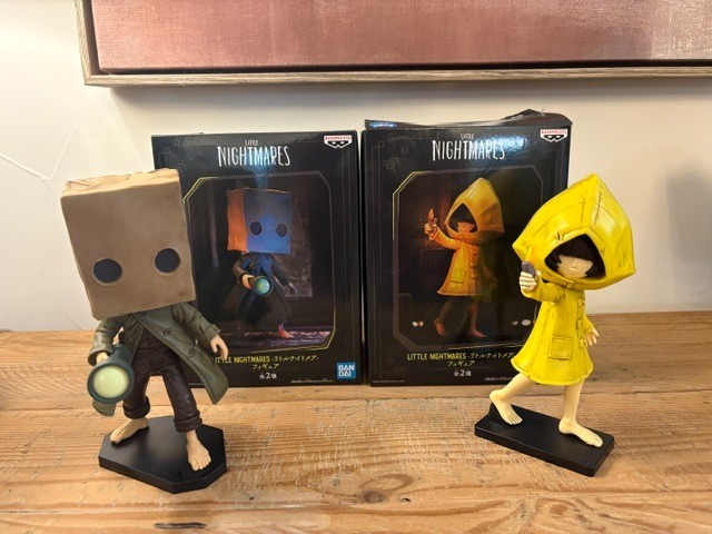 17 cm Little Nightmares 2 Six and Mono figurines BRAND NEW IN BOX