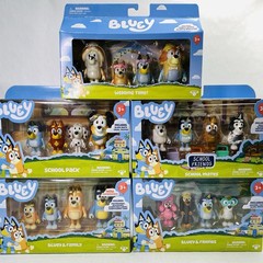 New! 20 Bluey Figures Rad Frisky Calypso Mackenzie Rusty Chloe Honey Bandit