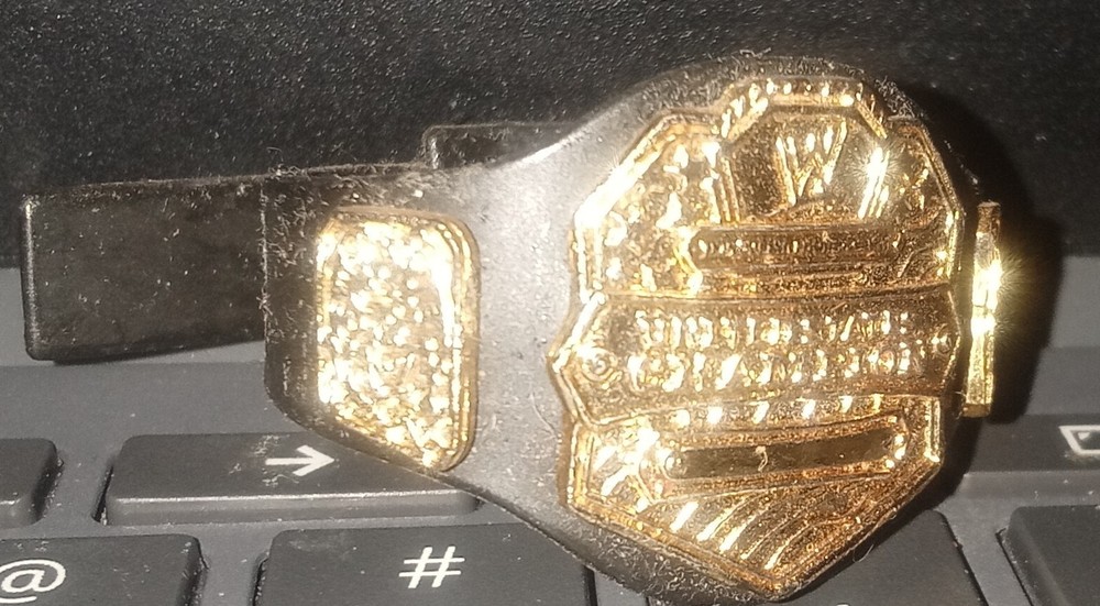WWE Mattel 2010 US United States Champion Belt Wrestling Figure Accessory Used