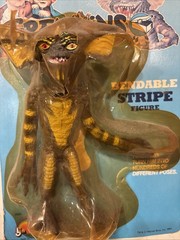 LJN Gremlins Gizmo Poseable Mogwai Action Figure, Plastic, 1984 Vintage & Stripe