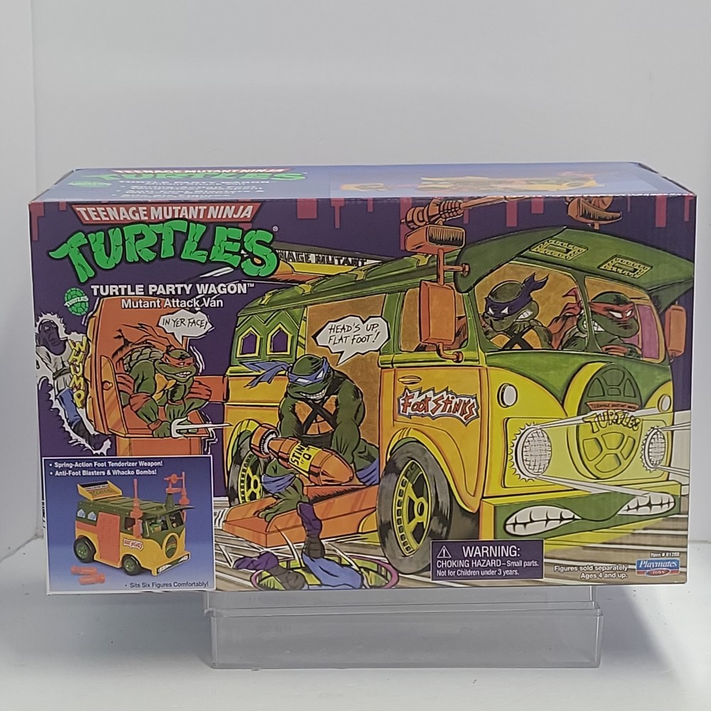 Playmates Toys Teenage Mutant Ninja Turtles – Turtle Party Wagon Action Figures