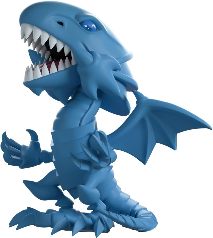 Blue Eyes White Dragon Vinyl Figure 4.1″ YuGiOh Collectible Anime Monster Toy