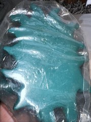 1999 M1 Biollante closed mouth soft vinyl figure 8” h x 6.5” w M-Ichigo sealed