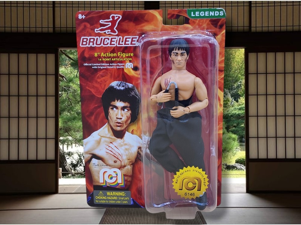 2018 Mego Bruce Lee 8″ Limited Edition Enter the Dragon Action Figure MOC
