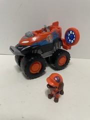 Paw Patrol: Rescue Wheels Zuma’s Hovercraft, Orange Monster Truck W/ Figure
