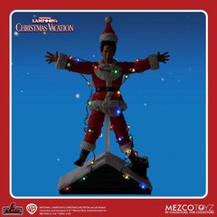 Mezco National Lampoon’s Christmas Vacation Light-Shock Clark Action Figure