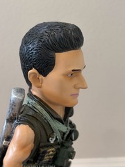 9.5” SD Commando John Matrix Resin Bank Statue Figurine Special Force Toy Figure