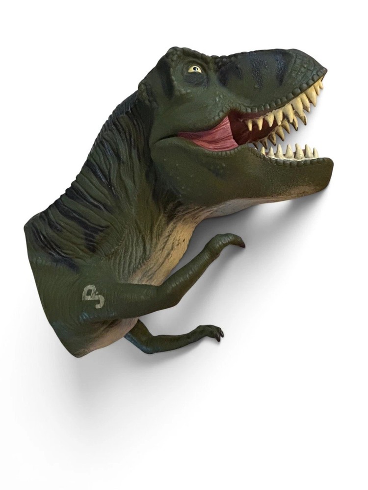 VTG 1996 Jurassic Park T-REX 11” Rubber Hand Puppet The Lost World