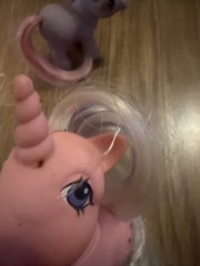 Lot Of 6 Vintage 1980s My Little Pony Toys, G1 Unicorns Pegasus