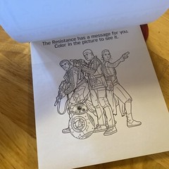 NEW Star Wars Episode VII 24-Page Imagine Ink Magic Pictures Activity Book