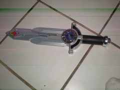 RARE 1999 Bandai Japan Sentai Timeranger DX Sword Power Rangers Time Force WORKS