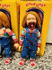 Chucky TV Series Executed Buff Good Guys Blind Box Series 1 Action Figure Set