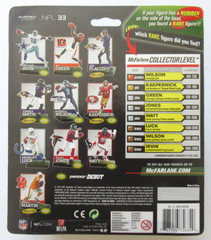 RUSSELL WILSON MCFARLANE NFL SERIES 33 SEAHAWKS QB 6″ ROOKIE FIGURE SEALED NEW