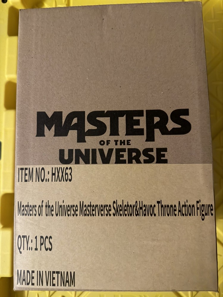 Mattel MOTU Skeletor & Havoc Throne New Sealed In Mailer
