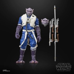 STAR WARS BLACK SERIES ZEB ORRELIOS NEW REPUBLIC PILOT #07 DELUXE FIGURE IN HAND