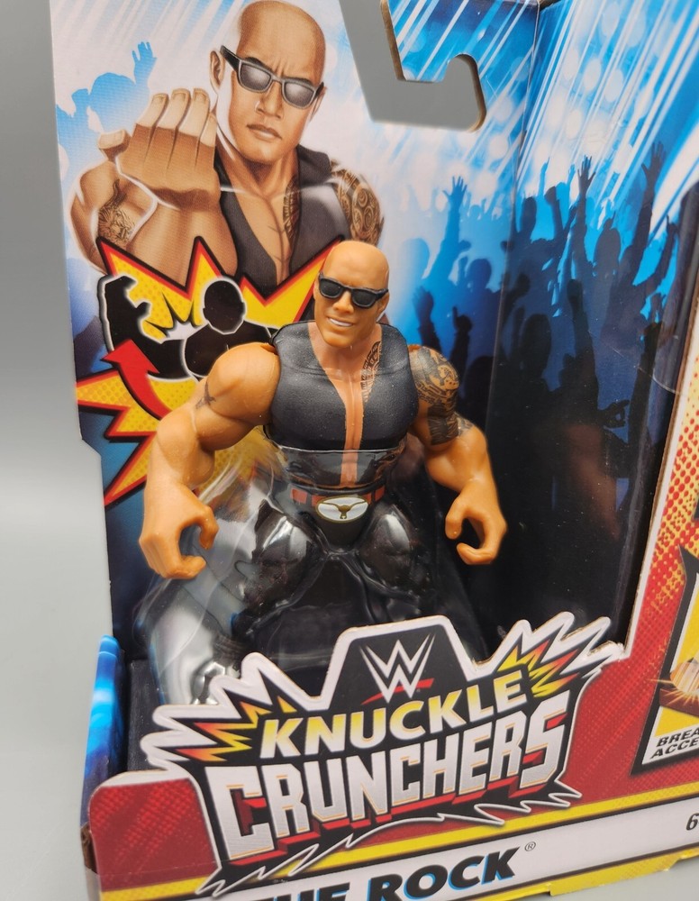 WWE Knuckle Crunchers Series/Wave 4 – ROCK ROLLINS BALOR PRIEST