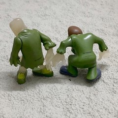 4PCS Scooby Doo Monster Glow in Dark Mummy Zombie Crepper Dracula 2.5” Figures