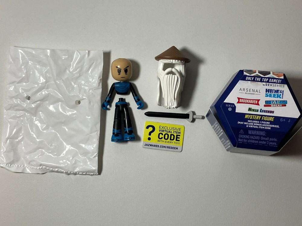 Jazwares DevSeries Series 1 Master Sensei from Ninja Legends Mystery Figure New