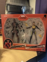 Marvel Legends Deadpool Negasonic Teenage Warhead Movie 2 Pack +Bonus Figure