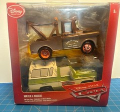Disney Pixar Cars Lot of 2 Mater Roscoe/ Disney Collection